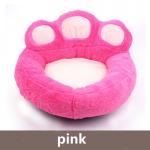 Teddy Dog Sleeping Pad Bear Paw Short Plush Pet House Bed