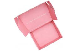 China Custom Bulk Pink Shipping Mailer Box A3 A4 A5 Size supplier