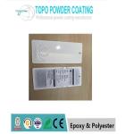 White Electrostatic Epoxy Polyester Powder Coating RAL 9016 for sale