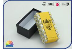 China Custom Hot Black Stamping Paper Gift Box ODM Matte Lamination supplier