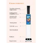 Hd Lcd Screen Ultrasonic Height And Weight Machine RS232 Interface for sale