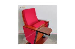 China Black Padded Auditorium Folding Chair Individually Packaged For Easy Handling supplier