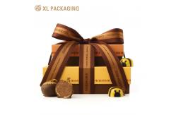 China Custom Chocolate Boxes Packaging Durable Design for Chocolate Presents 1.5mm Thickness supplier