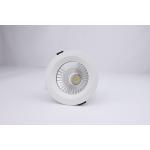 Round IP65 Recessed Downlight With COB LED Light Source / 60° Beam Angle for sale