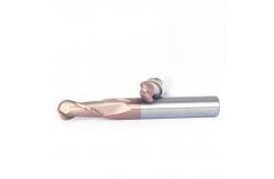 China 30 Helix Altin Coated End Mill Ball Nose 10mm Carbide End Mill supplier
