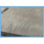 316 304 SS Stainless Woven Wire Mesh , Woven Filter Mesh In Silver Color for sale