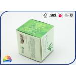 Loose Powder Packing Folding Carton Box With Dull Polish Paper OEM ODM Available