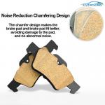Rustproof Carbon Fiber Ceramic Brake Pads Mercedes Benz Brake Pads TUV