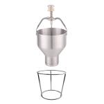 Commercial Snack Food Machine Pancake Mould Dispenser CCS Pancake Mould Maker 304 Manual Pancake Making Machine for sale