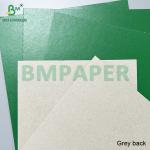 Good Stiffness 1.2mm Grey Back Green Lacquered Carton Board Laminated