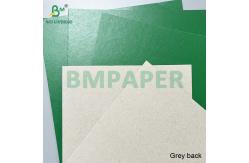 China Good Stiffness 1.2mm Grey Back Green Lacquered Carton Board Laminated supplier
