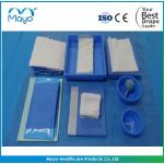 3 Anti SMS Nonwoven Obstetrics Pack Gyn Surgical Drape Pack for sale