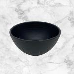 Restaurant Melamine Rice Bowl Round Matte Black Bowl Dinnerware for sale