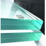 Clear Tempered Over Laminated Glass 6.38/10.38/16/12 /13.52 Mm Low Iron Polished Edge for sale