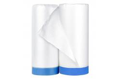 China PE Transparent  Pre Taped Masking Film Paper Dustproof Auto Painting supplier