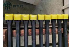 China Rock Mining Drilling Hex 22*108mm Steel Integral Drill Rod Chisel Head supplier