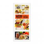 Ultra Slim Elevator LCD Display Double Screen Monitor LCD Advertising Display