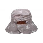 Customized Printing Pink Sun Block Sunshade Adult Female Bucket Hat