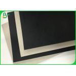 Rigid Box Material 1.5mm 2mm Thick Black Clay Straw Grey Cardboard Paper for sale