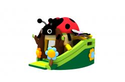 China Insect Trampoline Inflatable Jumping Slide Combo Jumping Castle supplier