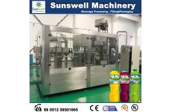 China Rotary Multi-Head Hot Filling Machine , Tea And Juice Filling Line supplier