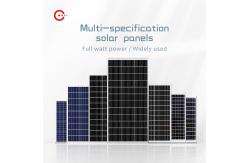 China High Efficiency Waterproof Transparent BIPV Solar Panels 280W With Protective Frame supplier