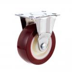 Light Duty PU Furniture Casters , Polypropylene Caster Wheels Customized for sale