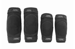 China Soft Pads Skiing Knee Pad and Elbow Pad Four Pack Pad Set Black supplier