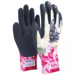 Butterfly Digital Print Garden Work Gloves With Tpr Impact Protection And Colorful Digital Prints for sale