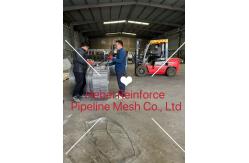 China Long Roll Pipeline Reinforced Mesh For Concrete Coating supplier