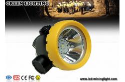China 2.2Ah lithium battery mining cap lights , CREE LED lighting 171g convenient supplier