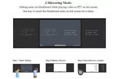 China Personal Training Smart Digital Blackboard 75 Inches For Teaching supplier