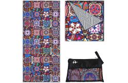 China Personalized Microfiber Sand Free Custom RPET Custom Beach Towel With Zipper Pocket supplier