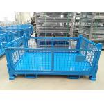 Customized Collapsible Pallet Cages With Padlock Locking System for sale