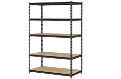 China Tools Equipment Storage 5 Tier Boltless Shelving With MDF Board supplier