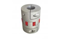 China Clamp Flexible Plum Coupling OD 30mm Shaft Coupling For CNC Machine supplier