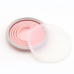 Silk Screen Logo 90g Retractable Foldable Silicone Coffee Cup