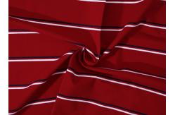 China Fashionable And Versatile And Classic Striped Material Fabric For T-Shirt supplier