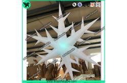 China Inflatable Snowflake With LED Light,Lighting Inflatable Snow Flower supplier
