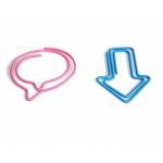 Creative Functional Fancy Stationery Items , Shaped Stainless Steel Paper Clips