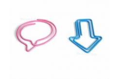 China Creative Functional Fancy Stationery Items , Shaped Stainless Steel Paper Clips supplier
