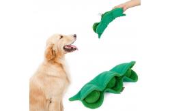 China Pea Dog Sniffing Plush Toy Expends Energy Grinding Teeth Ball Hiding supplier