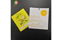 China Flat Open Top Grip Seal Bags Resealable Tear Notch Mylar Pouch Aluminum Foil supplier