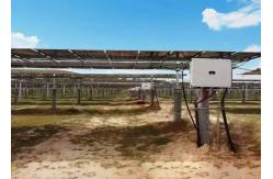 China Auto Solar Panel Single Axis Tracking System Sun Tracker Mounting Structure supplier