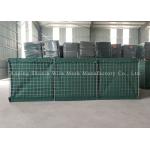 Heavy Galvanized Hesco Defensive Barriers Welding Square 3*3 Inches for sale