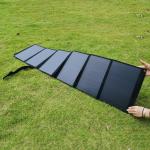 Portable Monocrystalline Solar Panel Charger 60W For Emergency Situations