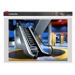 Rise 6000mm Rubber Handrails Indoor VVVF Moving Walk Escalator With Aluminum Alloy Comb Board for sale
