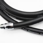 Steel Wire Braided Flexible Petrol Pump Hose With 3/4 Npt Inlet 4 Meters for sale
