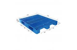China 1300*1100*155mm Mesh Stackable Plastic Pallet Euro Size Standard supplier