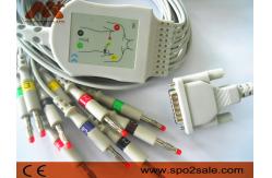 China Non Detachable eCG patient cable For Mindray R12 Electrocardiograph supplier